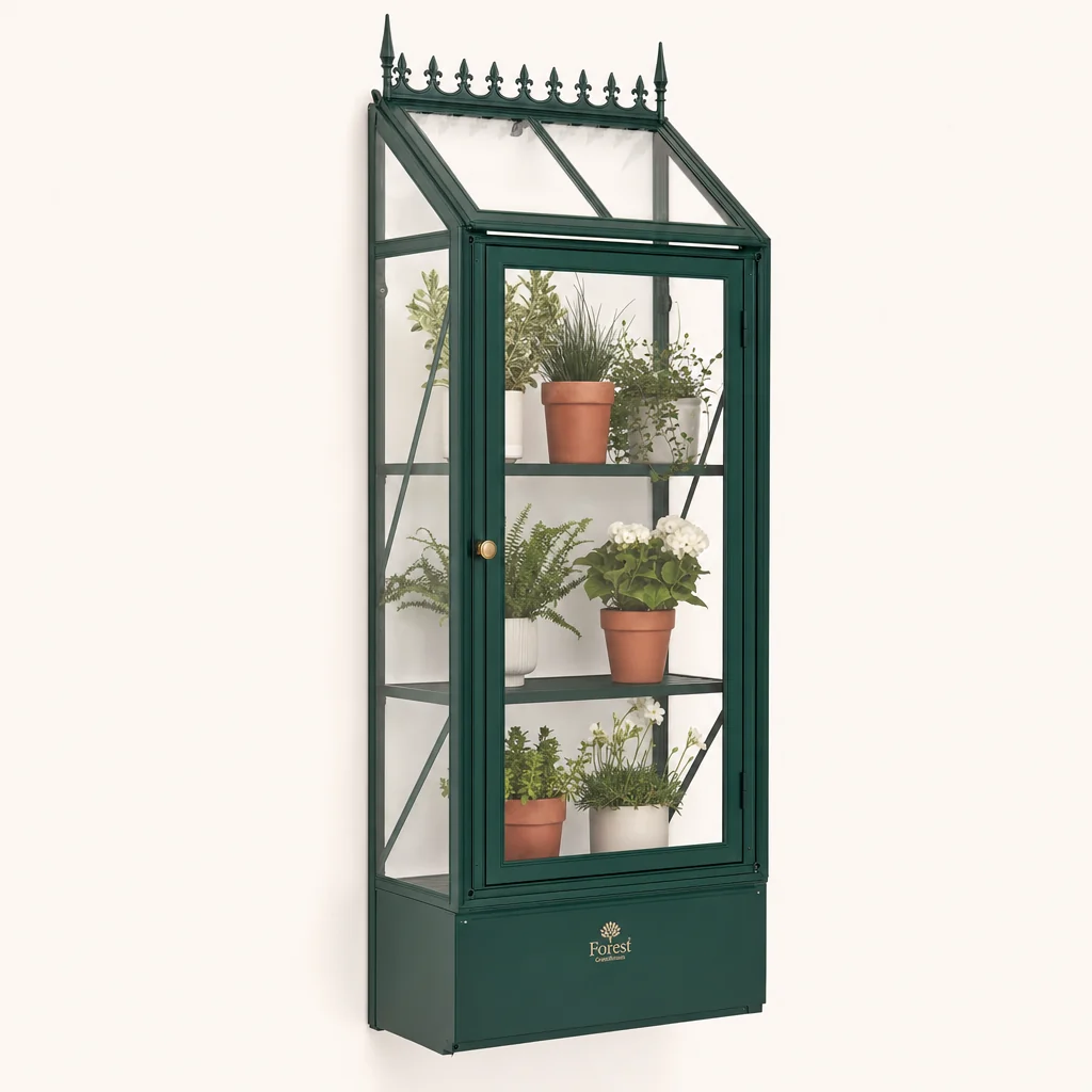 Forest Victorian Tall Wall Greenhouse
